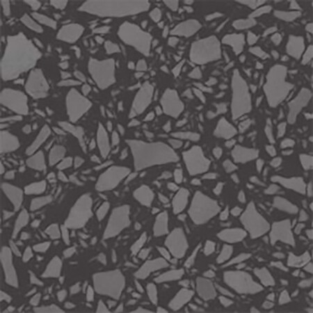 Terrazzo black FASARA Swatch 샘플의 잘린 클로즈업을 보여주는 이미지
