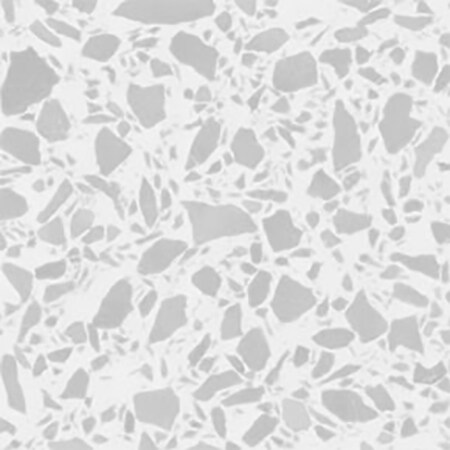 Terrazzo White FASARA Swatch 샘플의 잘린 클로즈업을 보여주는 이미지
