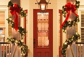 exterior winter home decor
