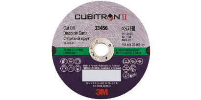 모든 종류의 자동차 차체 수리를 위한 최상의 큐비트론(Cubitron) II 그라인딩 디스크 및 절단석
