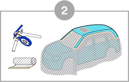 drawing of a car
