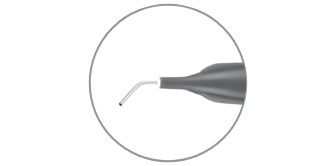 close up of syringe tip
