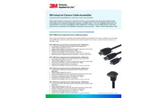 3m industrial camera cable assemblies flyer
