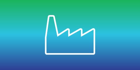 공장 아이콘: 환경 영향을 최소화하기 위한 제조 공정의 변화를 강조하는 이미지 환경 영향을 최소화하기 위한 제조 공정의 변화
