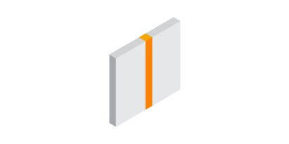 사각 버트 조인트의 예
