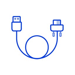 USB 3.0 케이블 아이콘