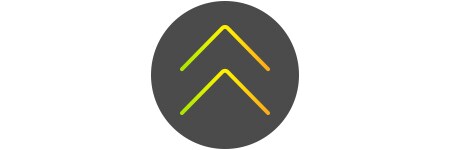 Arrows pointing upward icon
