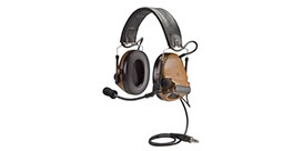 product image of the comtac in coyote brown color
