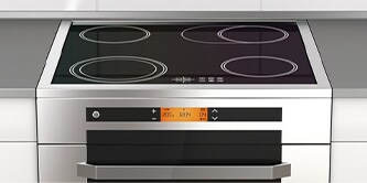An electric stove
