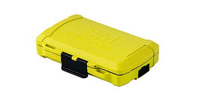 3M 로고가 있는 ABS 플라스틱 소재의 노란색 케이스
