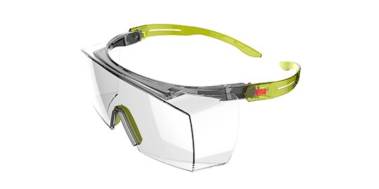 Lime green frame SF3700 OTG Series protective eyewear
