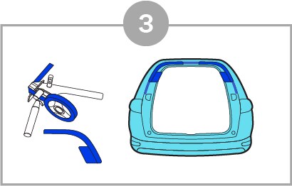 A drawing of a car
