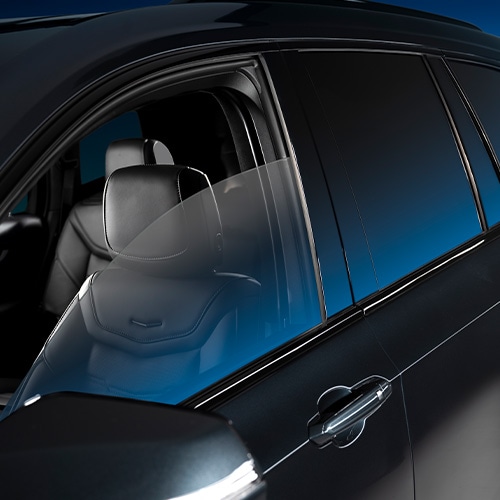 SUV 드라이브 사이드 자동차 썬팅 필름 디테일