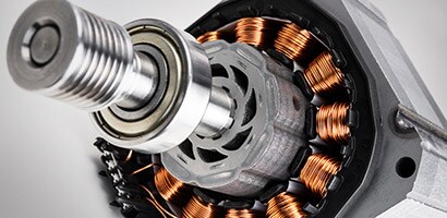3M technology makes a motor more energy efficient and effective.
