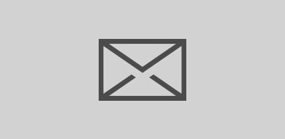 A black and white square with a letter
