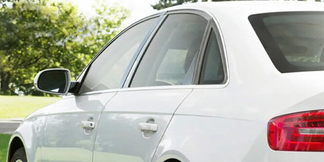White car wrap.
