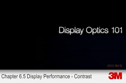 디스플레이 Optics 101을 검정색으로 표시합니다.