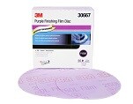 Purple Finishing Film Hookit™ Disc, 6”, P1500, 30667