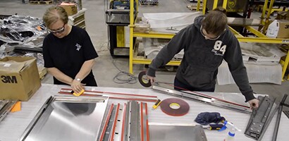 See how WS Steel used 3M VHB tape to improve their manufacturing process
