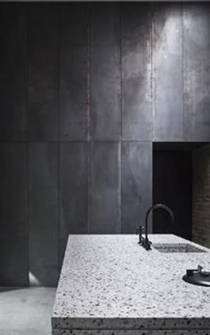 sink in a kitchen
