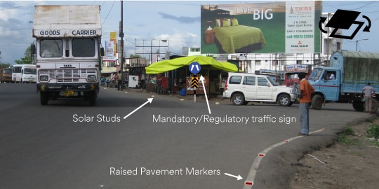 prevention of road accidents at y junctions