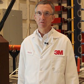 Lab technician speaking about the advantages of using 3M