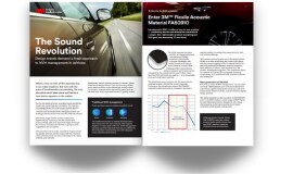 3M™ Engineered Damping Material on a panel