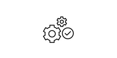 Production efficiency wheel icon
